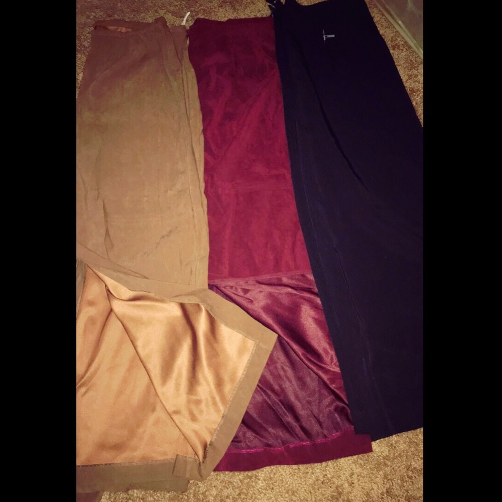 Long skirts